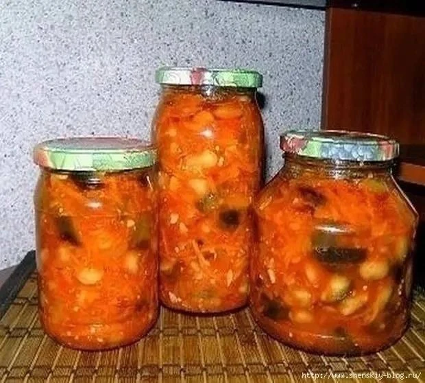 САЛАТ "ВЛЮБЛЕННАЯ ФАСОЛЬ"