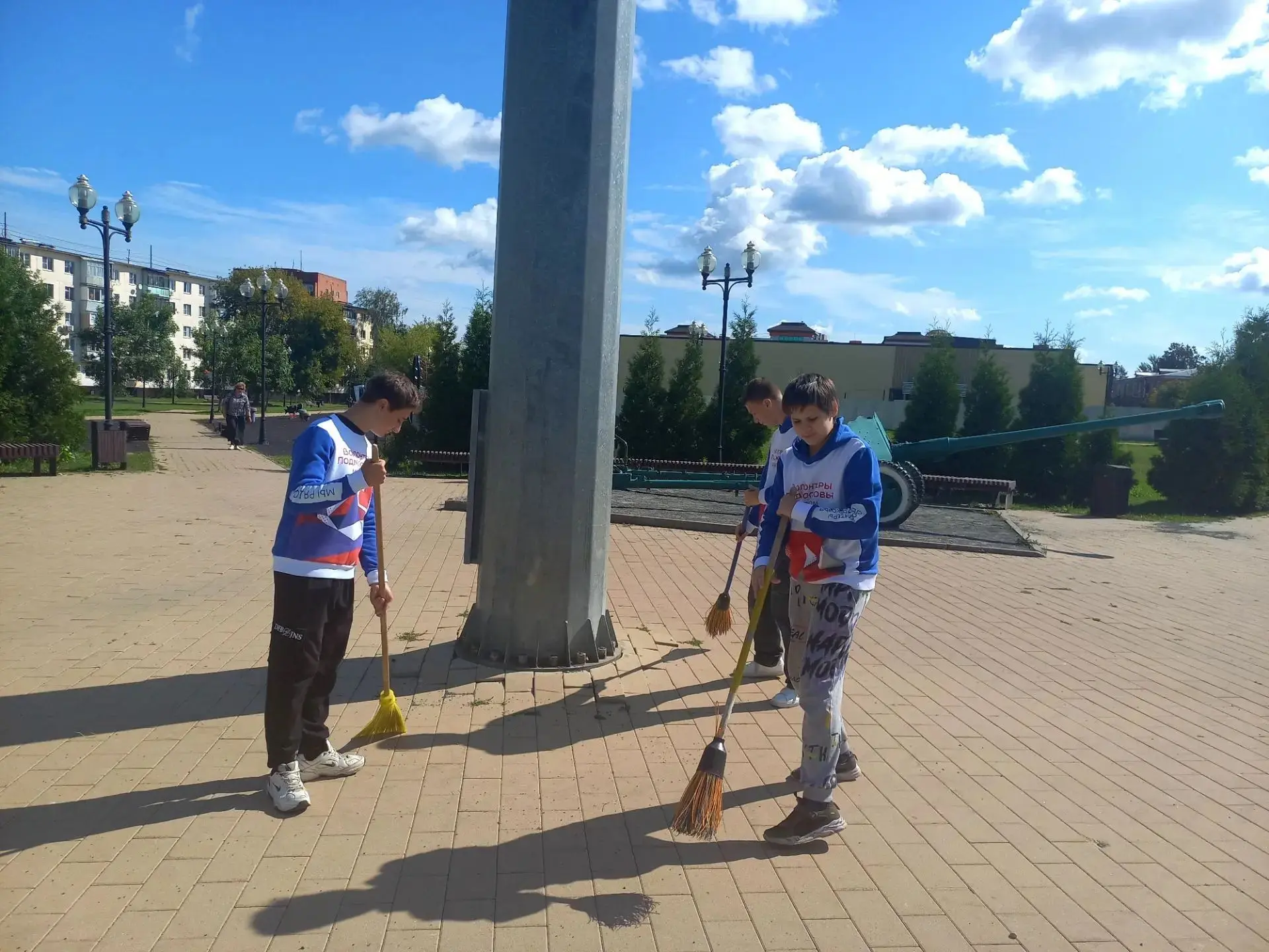 Акция по уборке мусора ♻