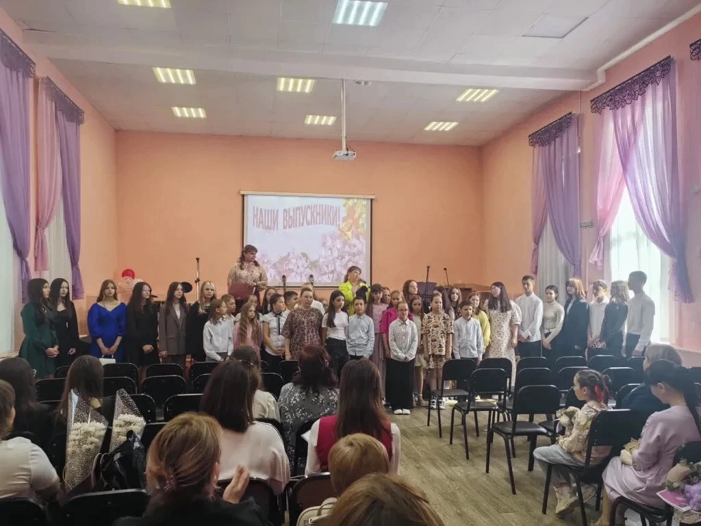 Выпускной  в Любинской ДШИ.