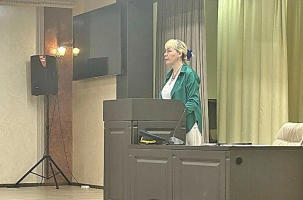 Курсанты 1-го курса ВЮИ ФСИН России посетили лекцию на тему лингвистики и сохранения чи...