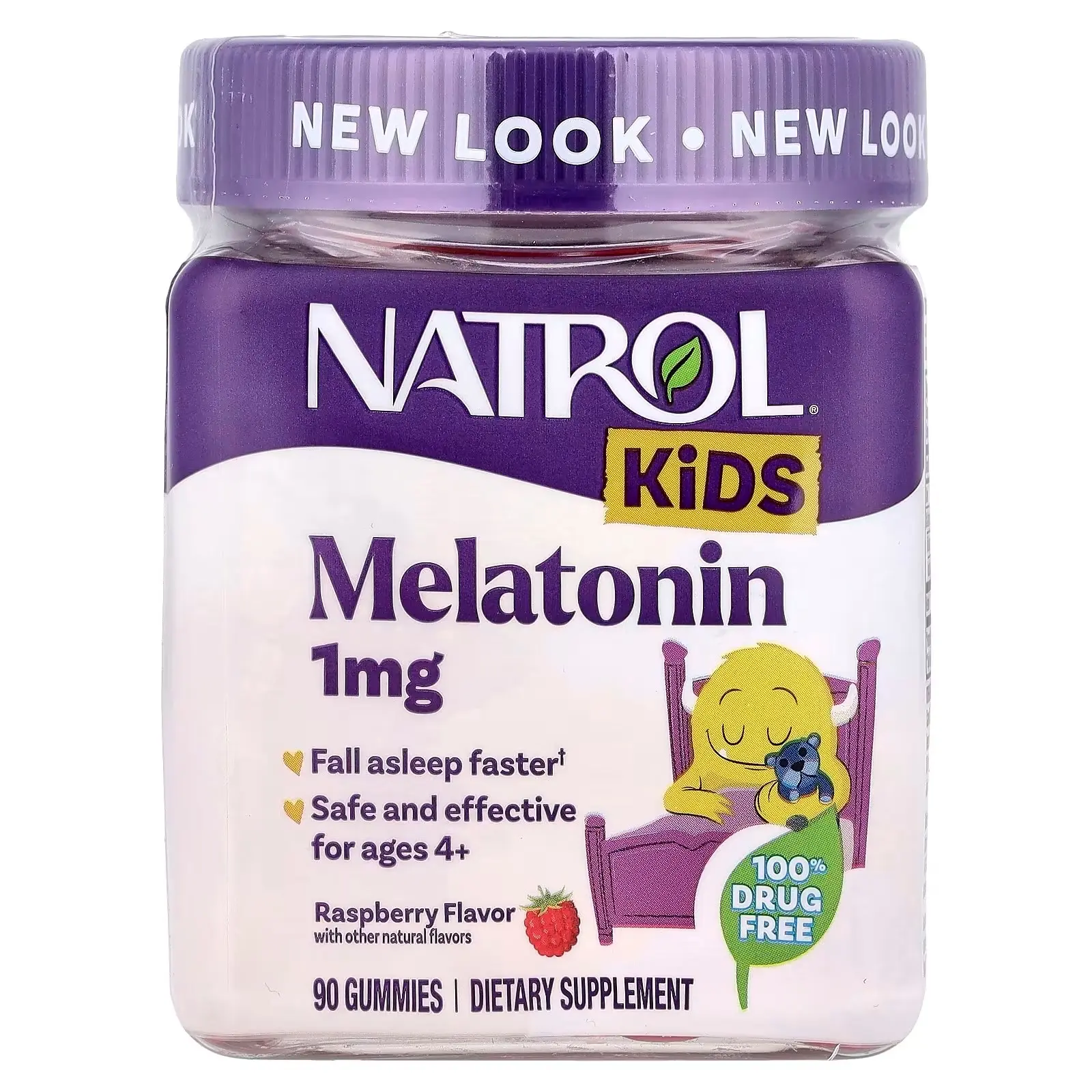 Natrol, Kids, Melatonin Gummies (Детский мелатонин в мармеладках), для детей от 4 лет, ...