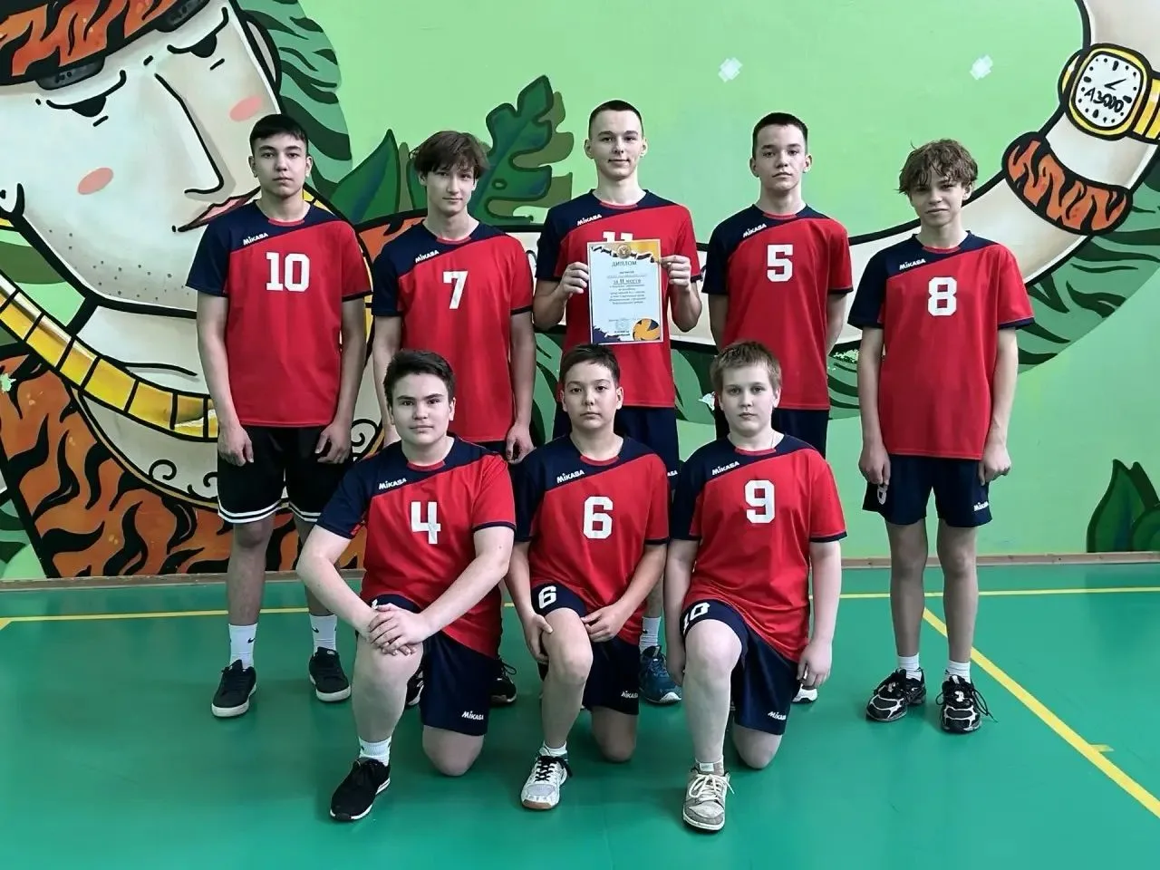 🏐 Сегодня на базе нашей школы прошли зональные соревнования по волейболу среди юношей ...