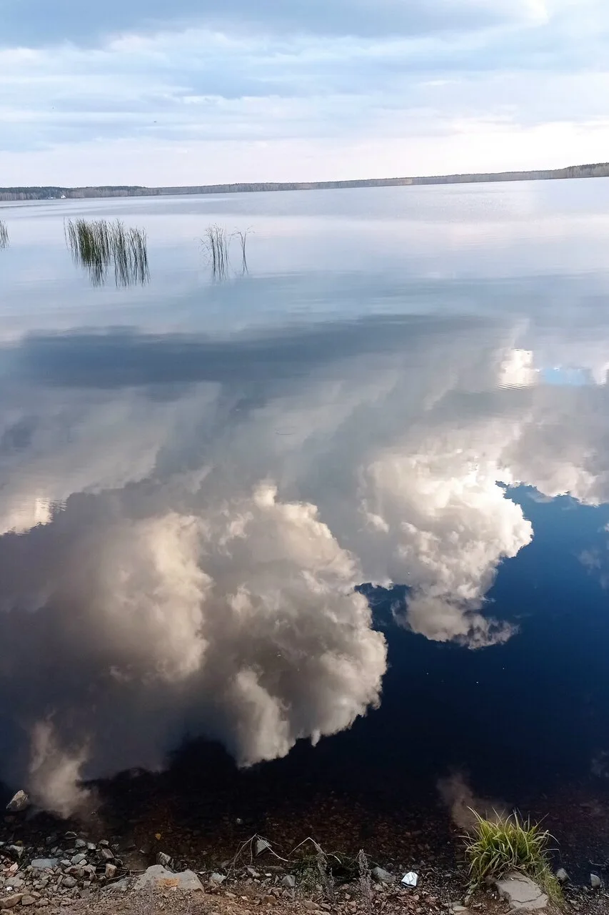 Небо в воде..