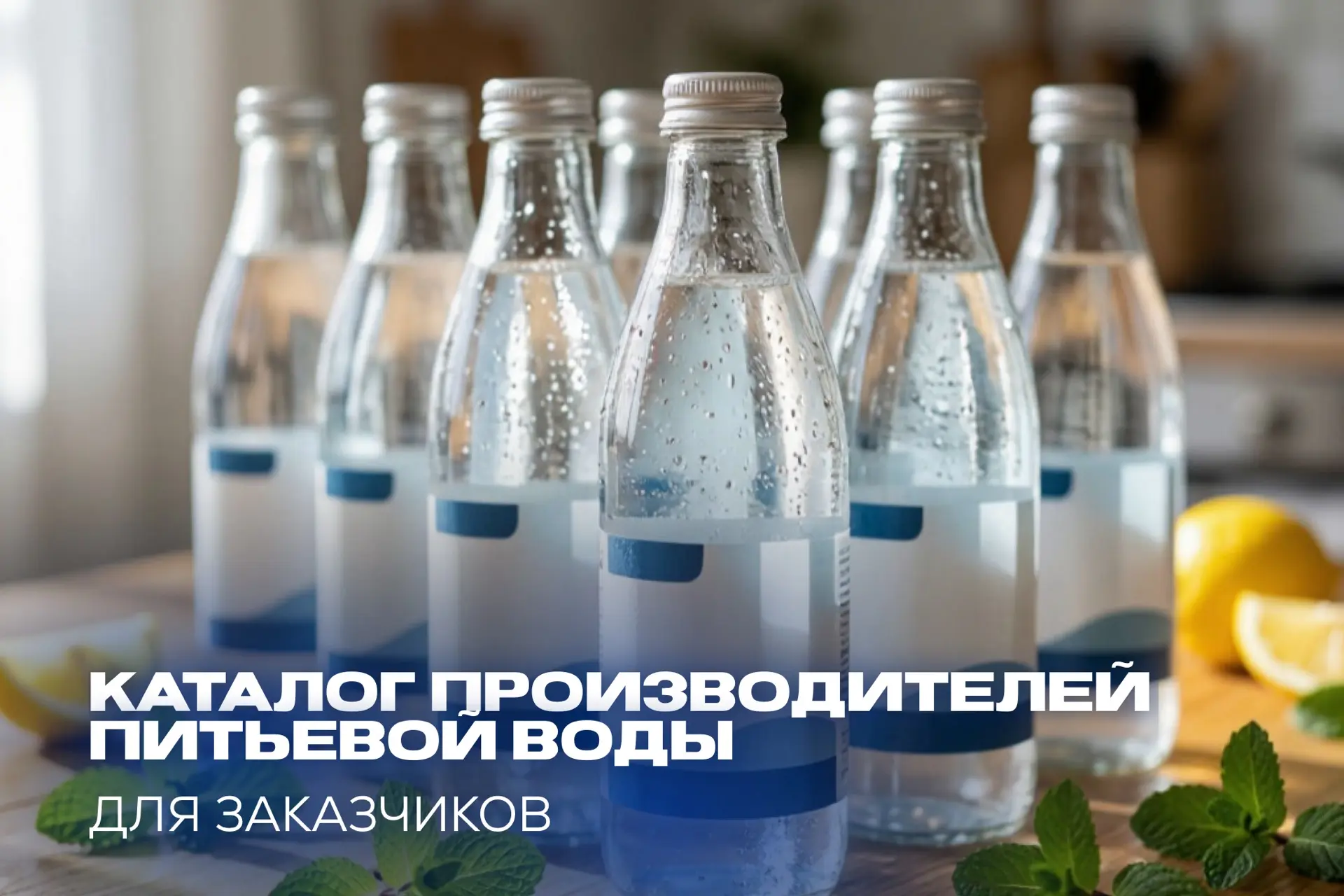Как заказчикам сэкономить время и деньги на воде?
 
Мы выпустили каталог производителей питьевой вод