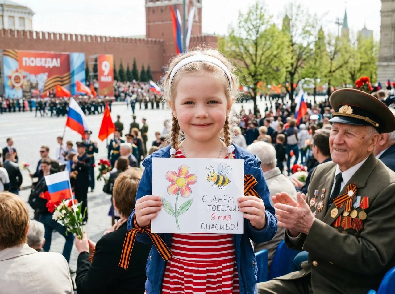 С Днём Великой Победы, уважаемые подписчики! 🇷🇺🕊️