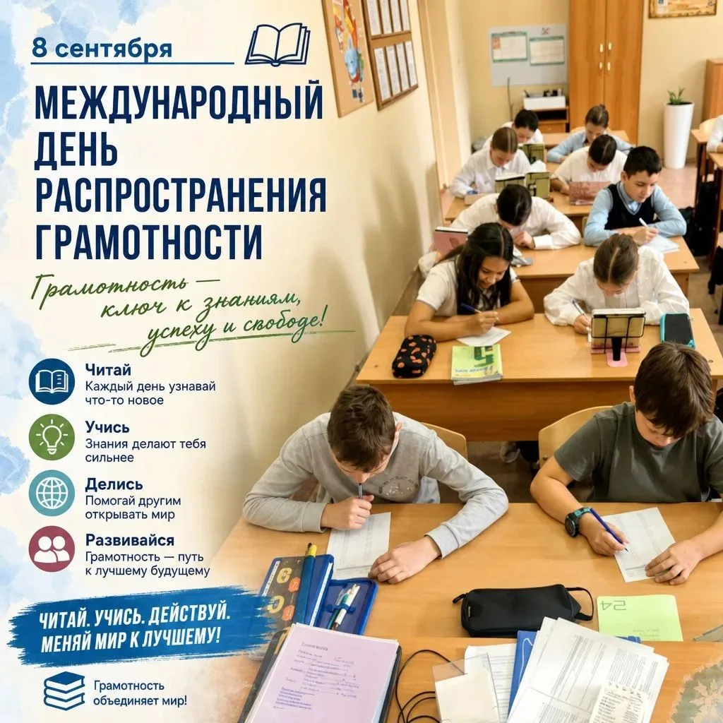 8 сентября в гимназии прошел настоящий праздник великого и могучего! 📚