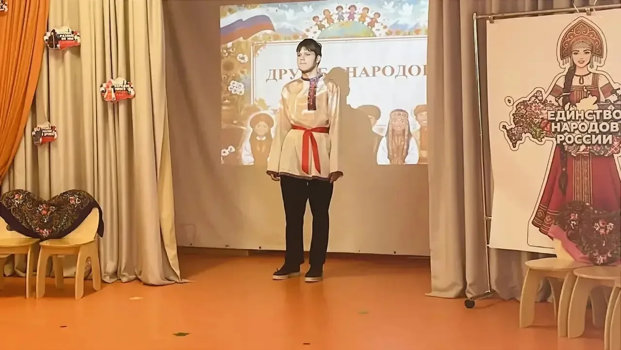 🔶29 апреля в дошкольном отделении «Каруселька» в рамках  «Года единства народов России»  состоялось 