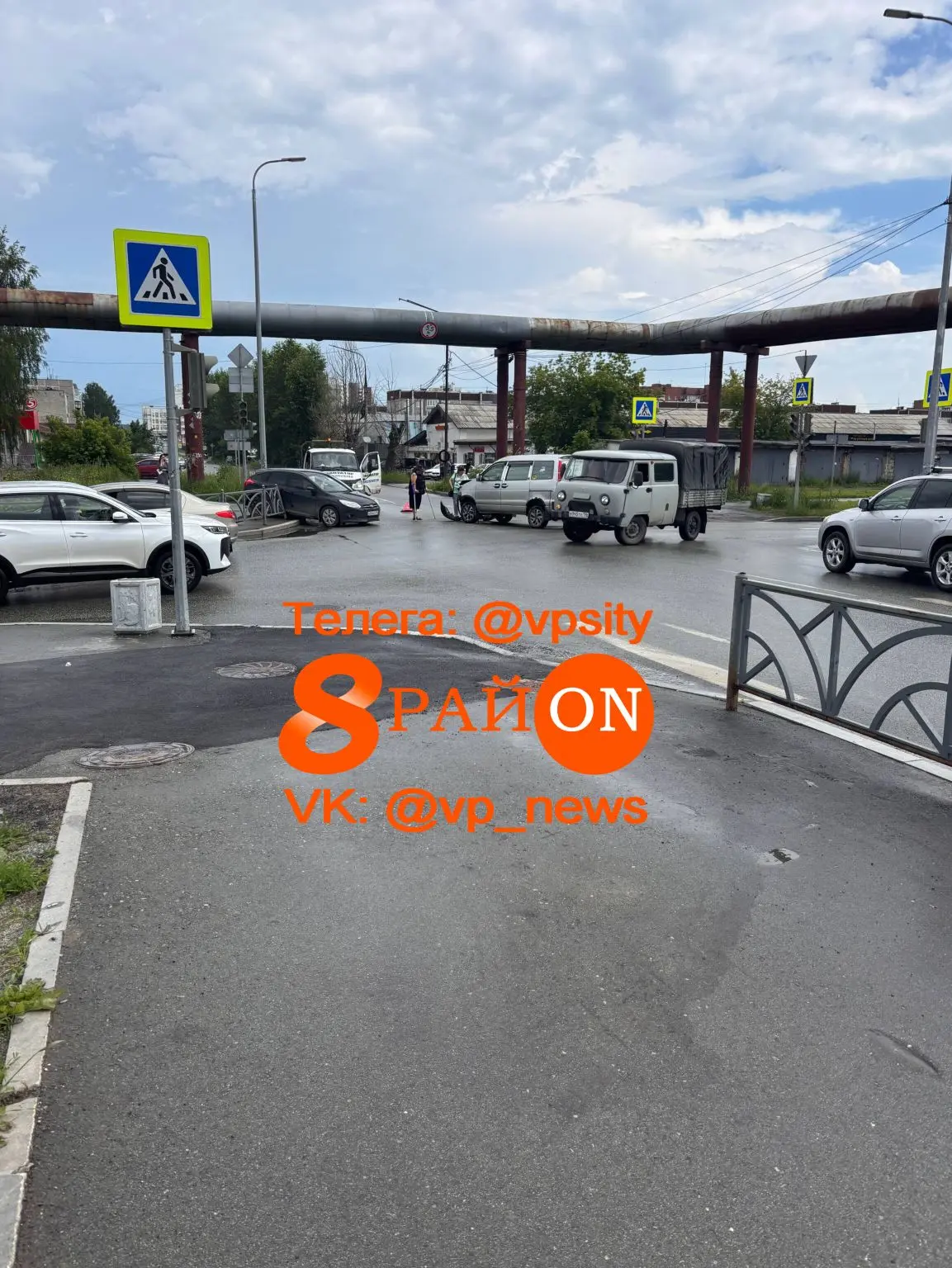 Нам пишут: Авария на гальянова