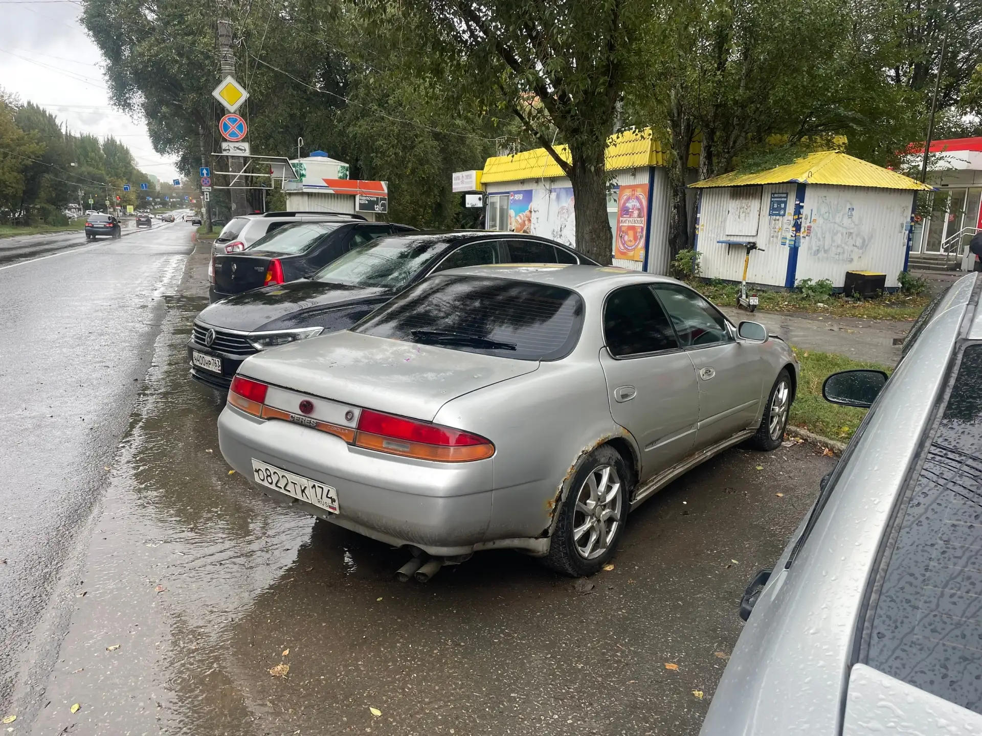 Пруль на ходу.