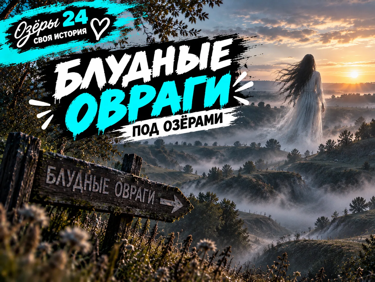 🌫️ «Блудные овраги» под Озёрами: место, где люди теряются на несколько часов.