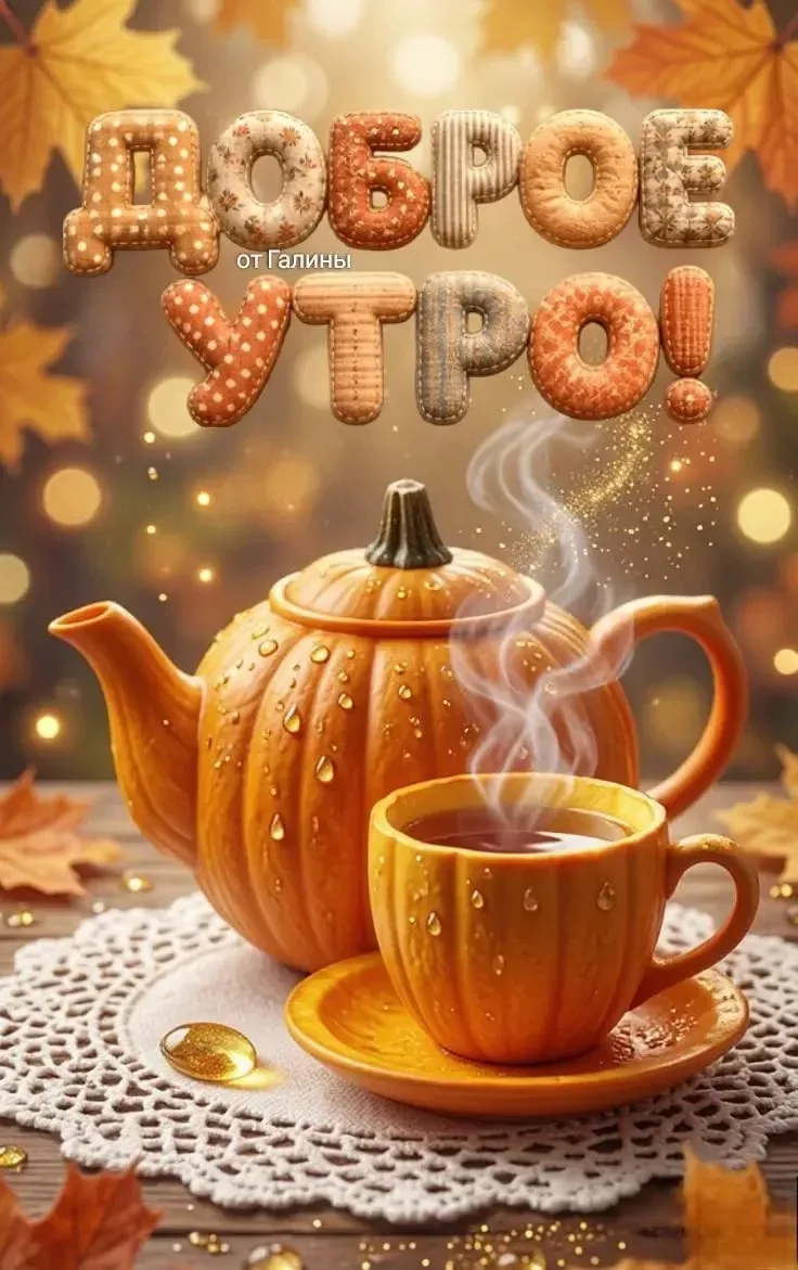 ДОБРОЕ УТРО 🍂☀️☕️