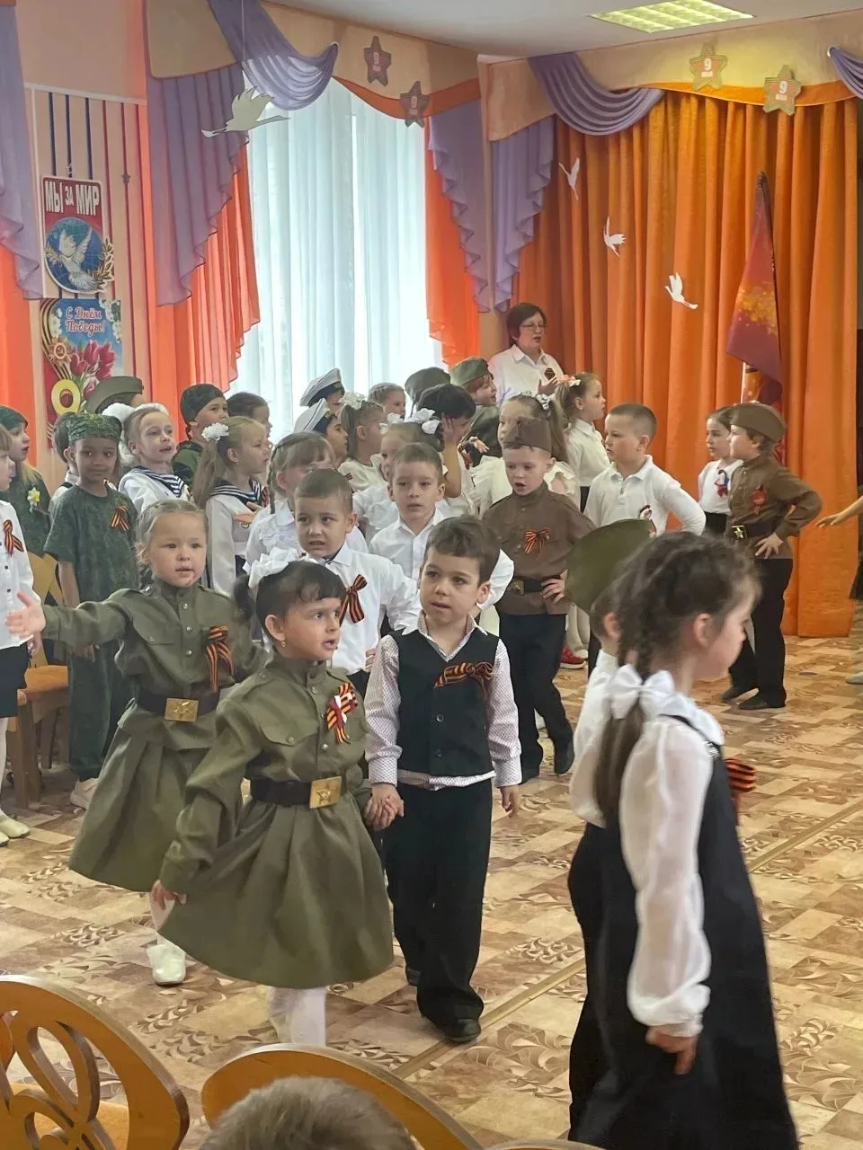 День Победы в ЦРР - детский сад №23: память, гордость и уважение.   Сегодня мы отмечаем великий праз
