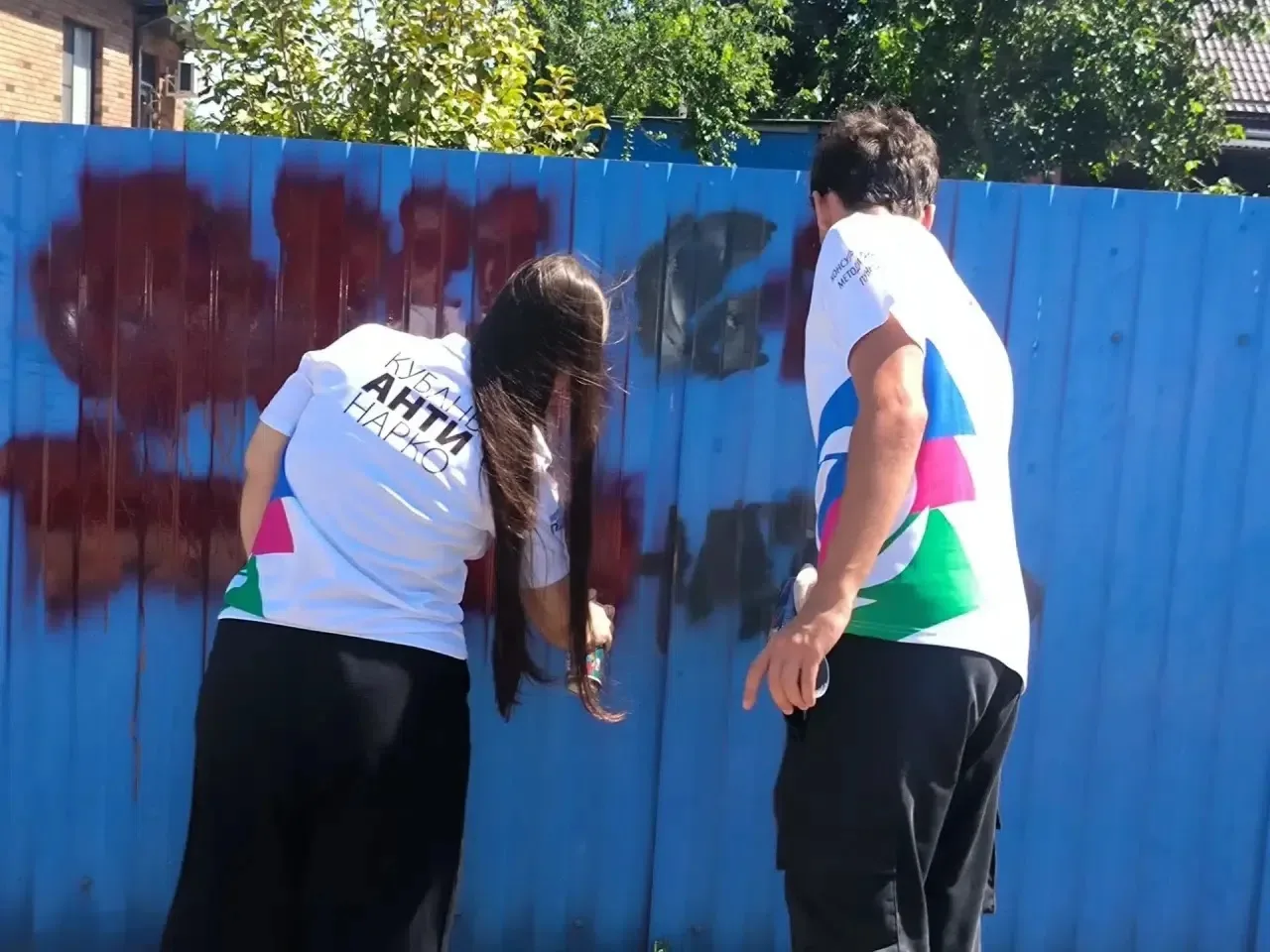 🚫 В Брюховецком районе прошла краевая акция «Кубань без наркотрафарета»