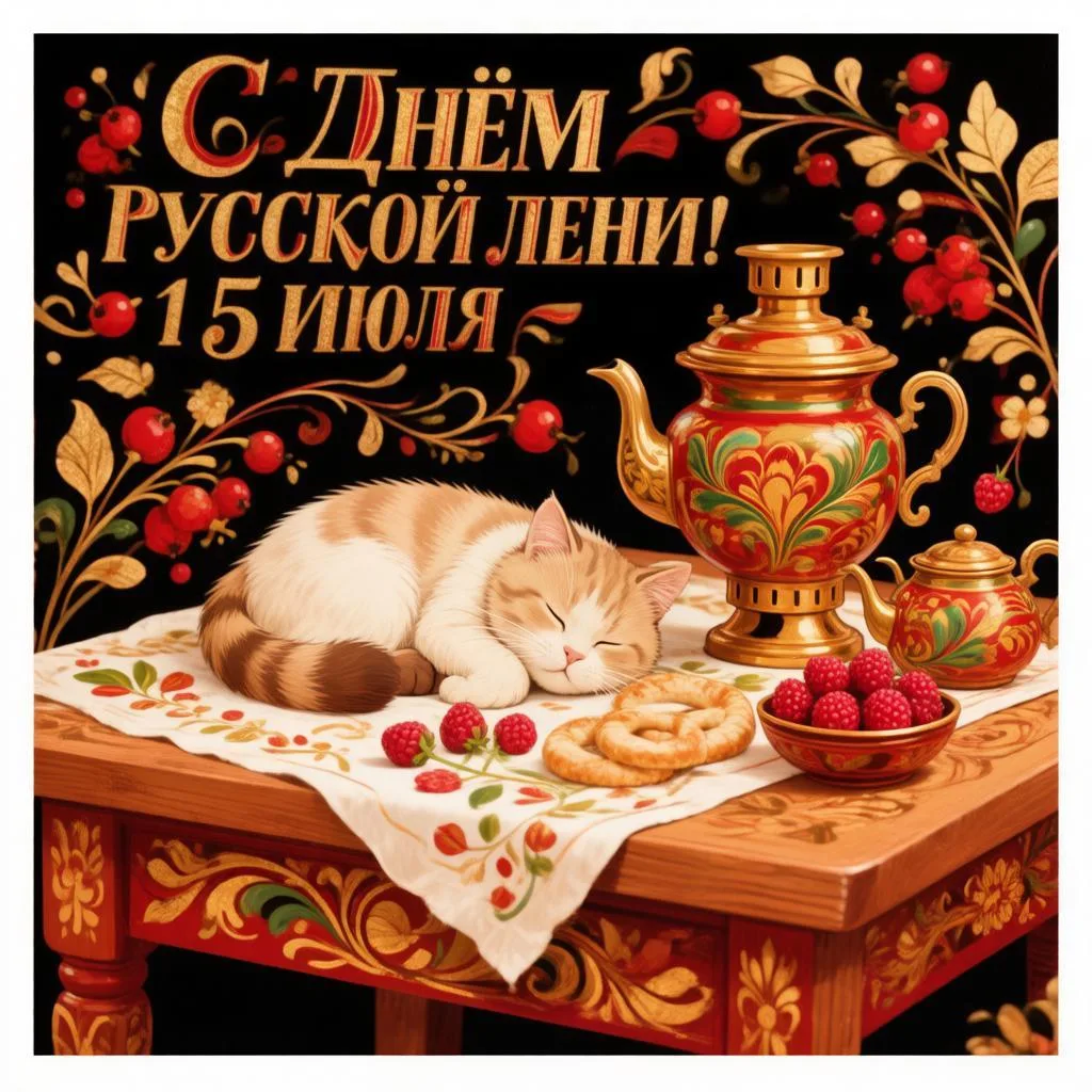 15 июля - ДЕНЬ РУССКОЙ ЛЕНИ!!!