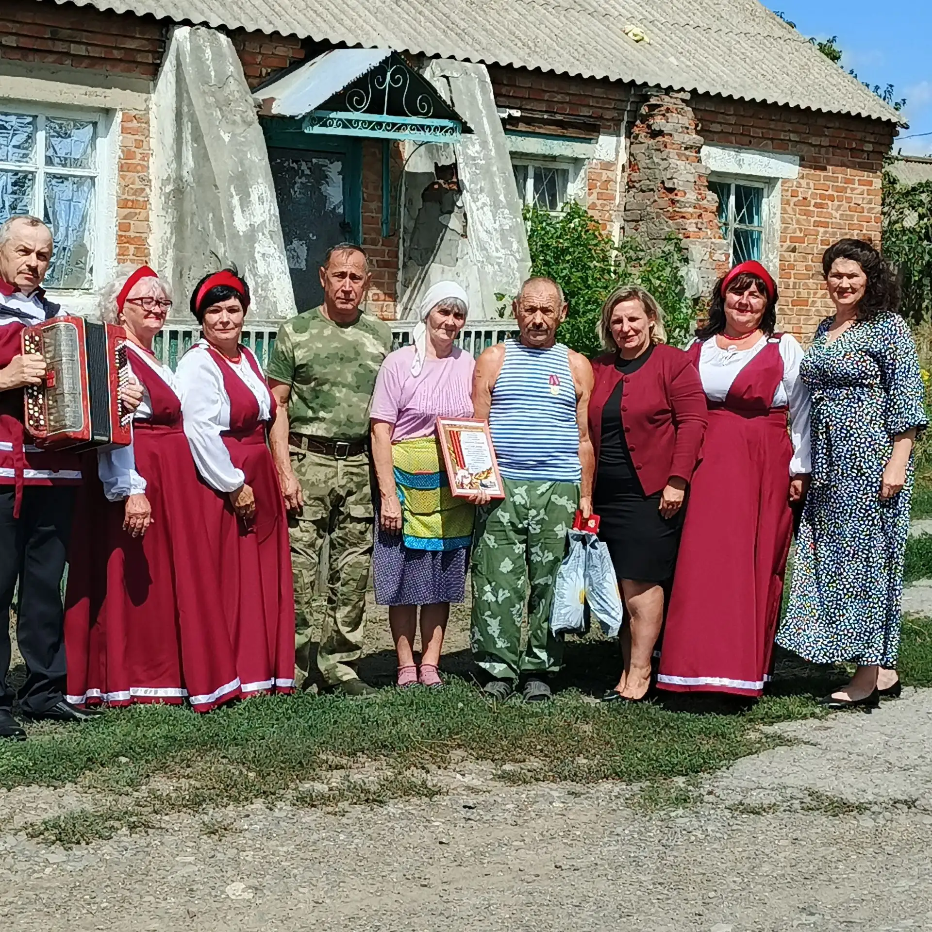Вручение медали «Ветеран боевых действий» 🎖️