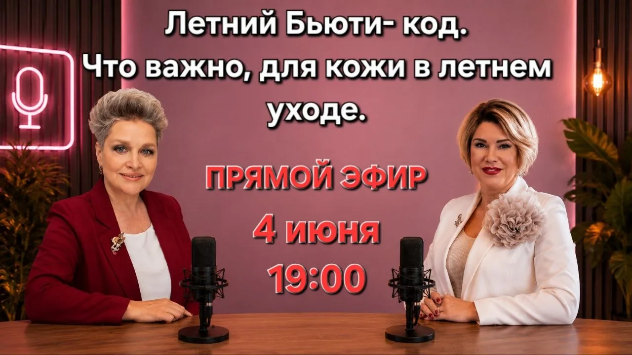 Девочки, 4 июня будет очень полезный эфир ❤️