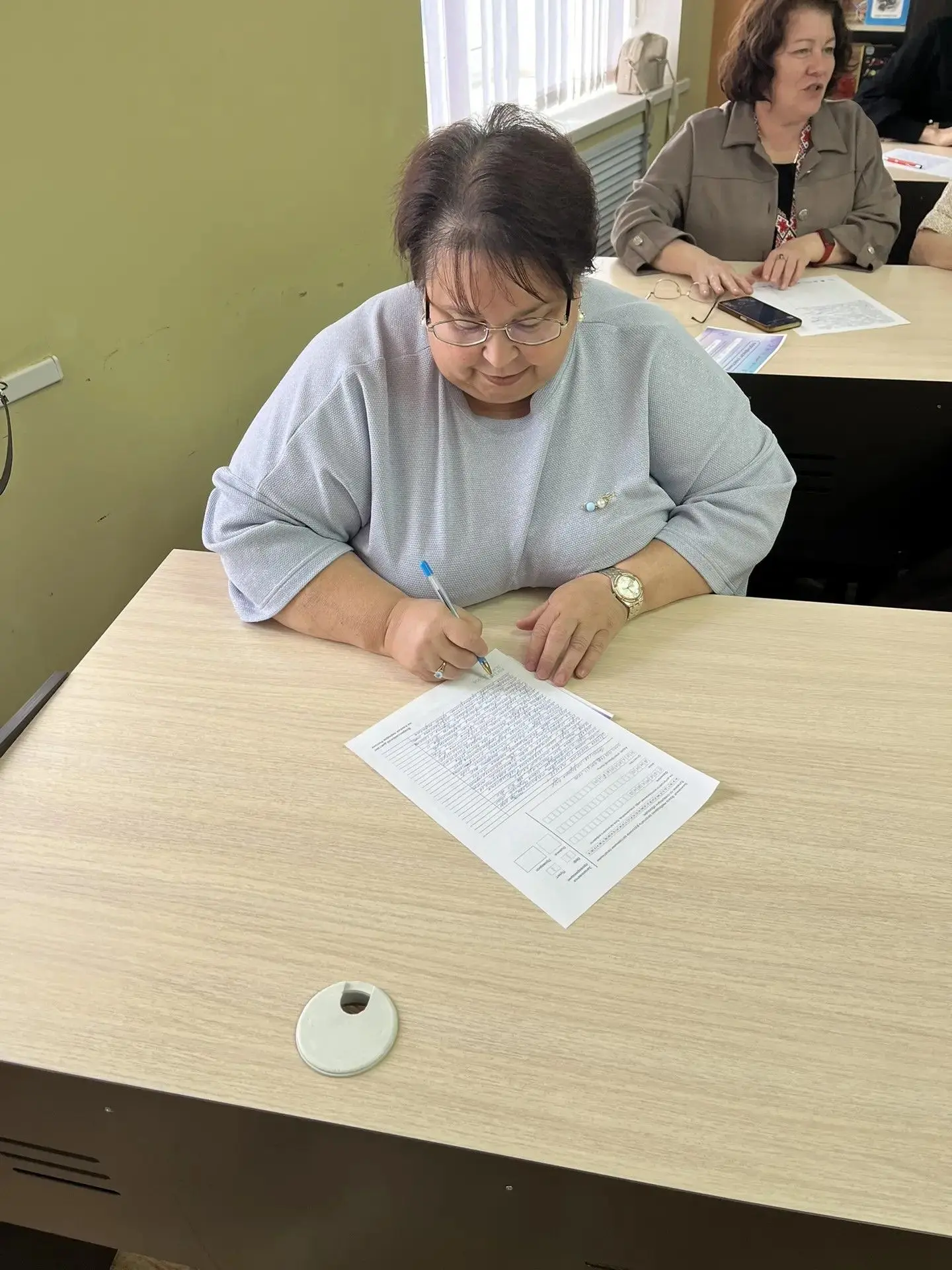 Педагог нашего сада Ефремкина А.Н. приняла участие во Всероссийском диктанте «Россия - ...