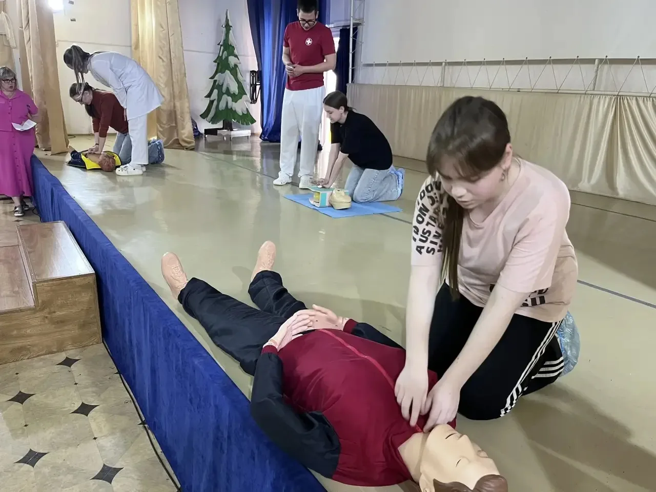 🩸Сегодняшний день стал завершающим этапом наших курсов по оказанию первой медицинской ...