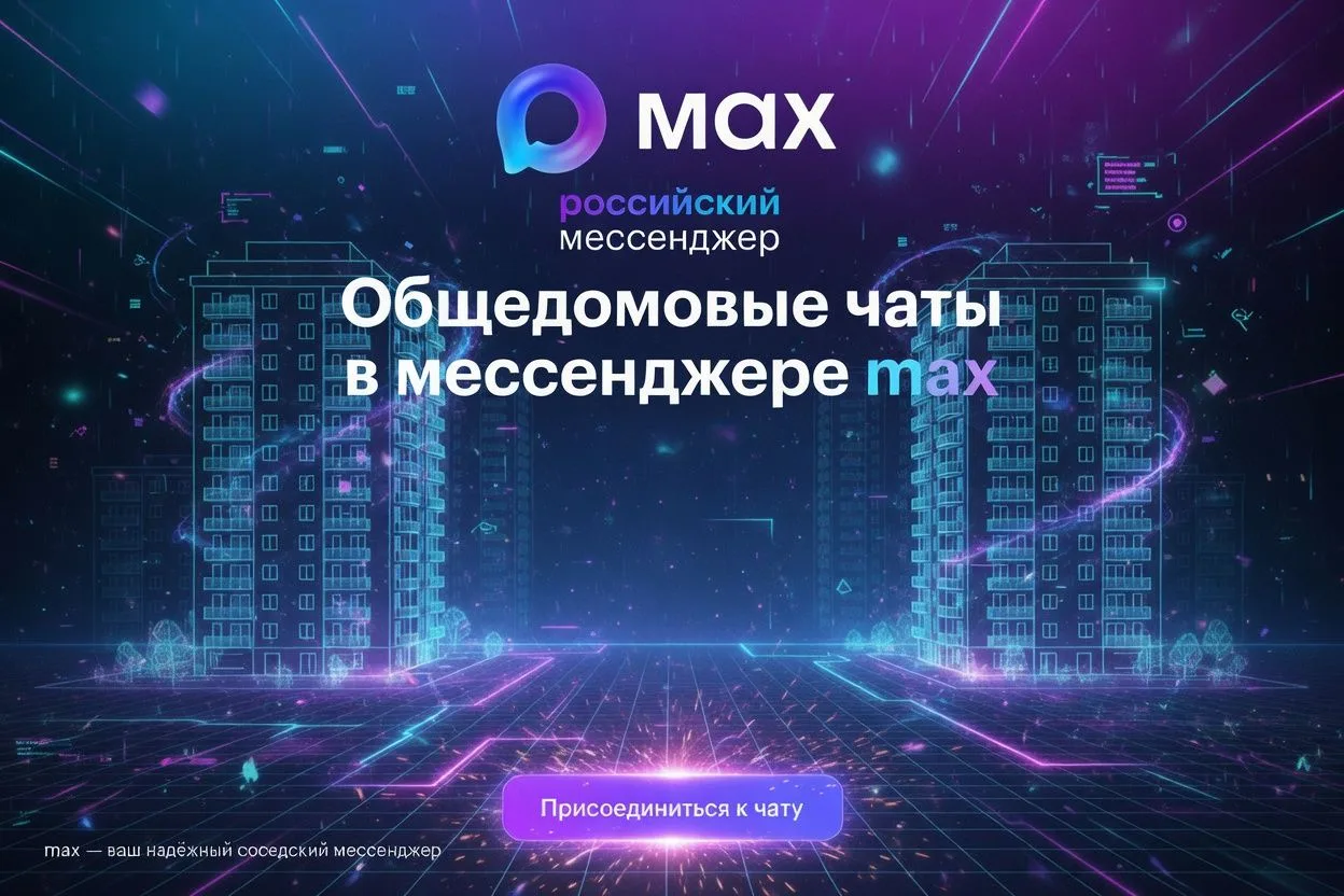 🏢 Ваш дом теперь в одном чате!