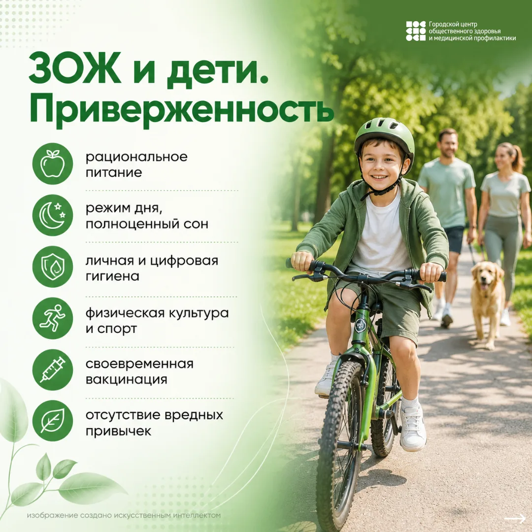 31 августа - 6 сентября: Неделя продвижения здорового образа жизни среди детей