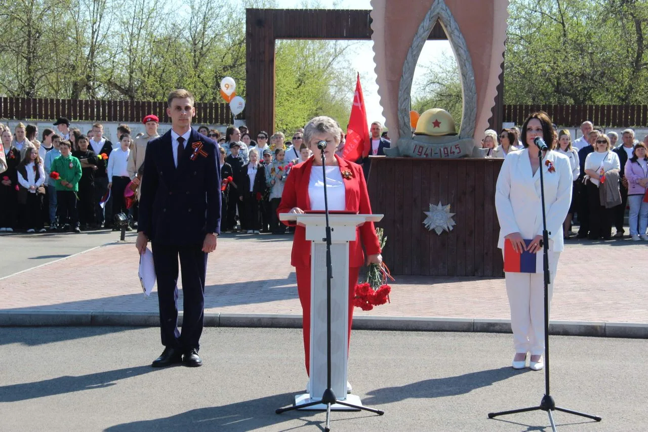 🇷🇺 9 мая в селе Краснотуранск состоялся митинг, посвященный 81-й годовщине Победы в Великой Отечеств