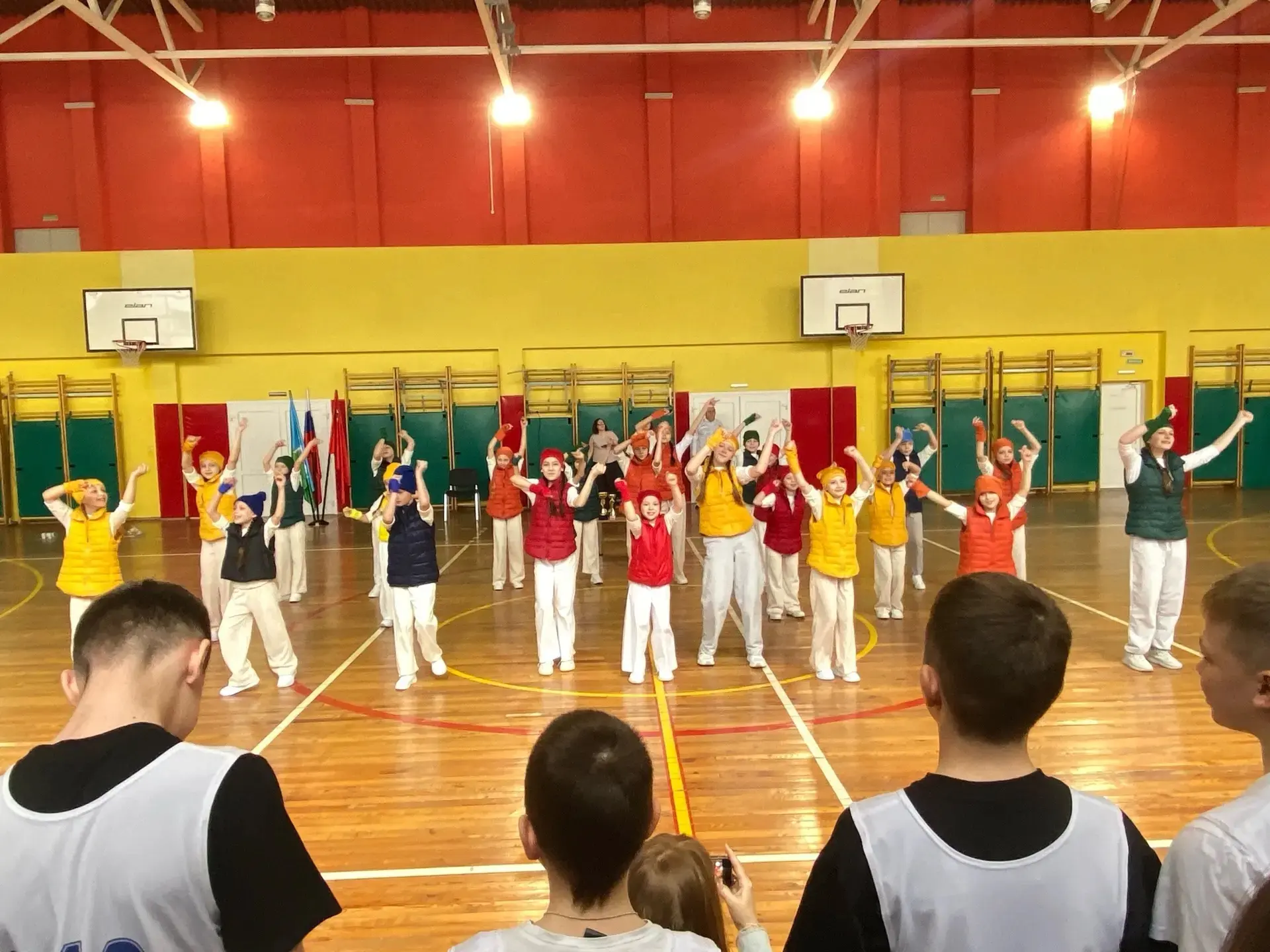 🏆 Торжественное открытие Президентских состязаний  Сегодня в нашей школе состоялось яркое и значимое