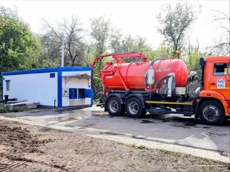Станция приёма жидких бытовых отходов заработала в Куйбышевском районе Самары.