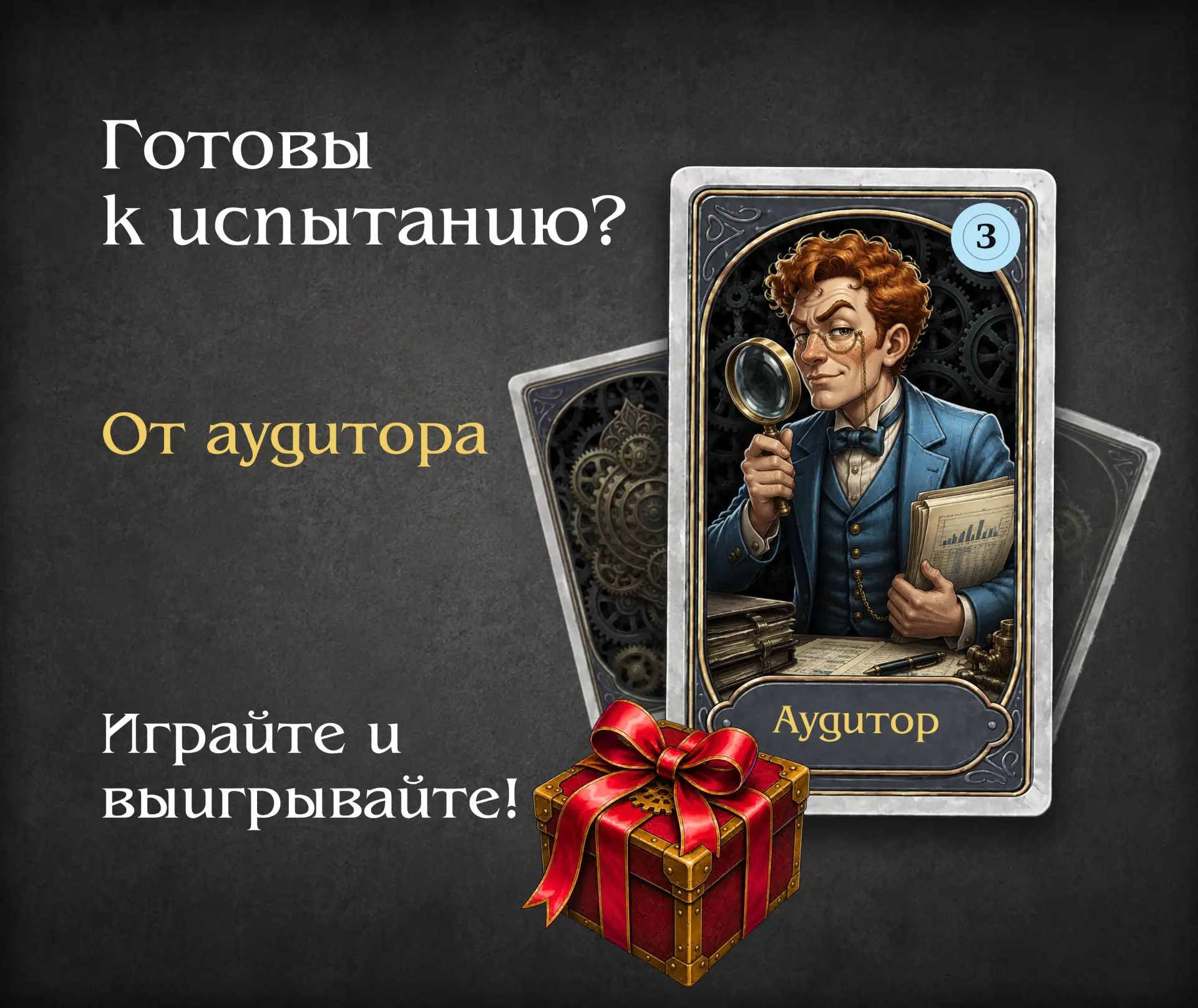 😱 Новый вызов! Аудитор пришел, чтобы проверить ваш профессионализм!  

Готовы попробовать свои силы
