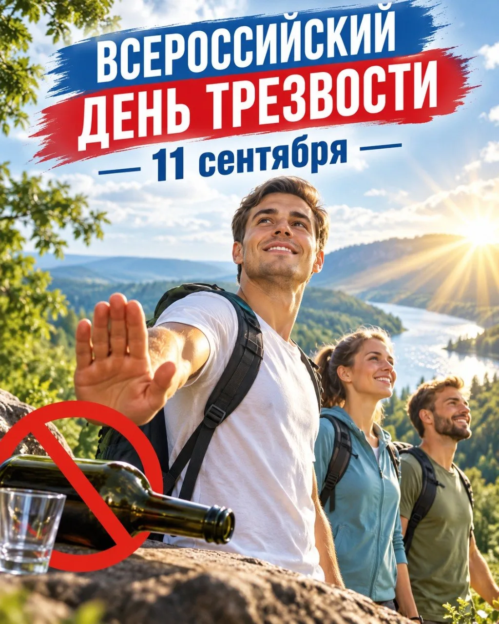 11 сентября в России отмечают Всероссийский день трезвости.