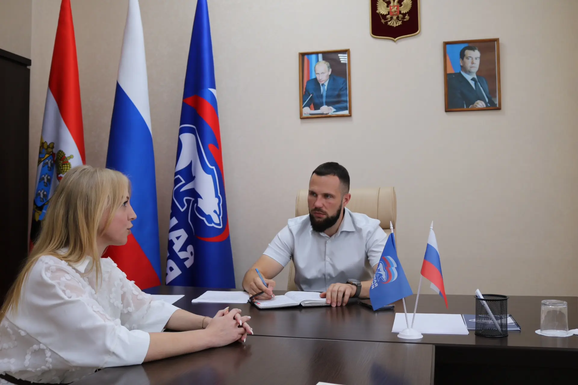 🇷🇺На днях провёл приём граждан в Региональной общественной приемной партии «Единая Ро...
