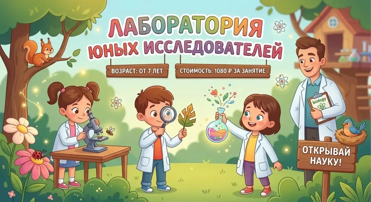 🔬 Лаборатория юных исследователей
