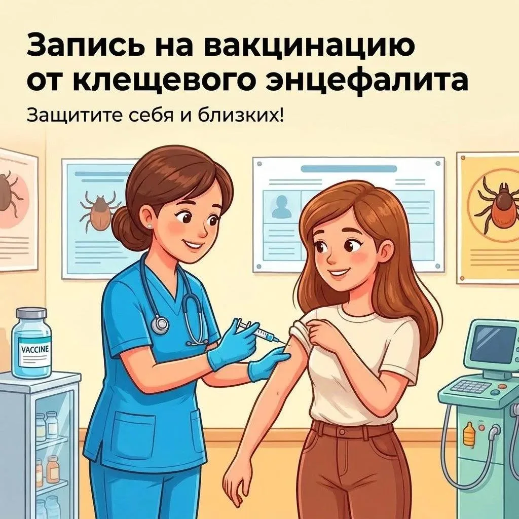 📅 До начала приема заявок на платную вакцинацию от клещевого энцефалита остался месяц.

Что нужно с