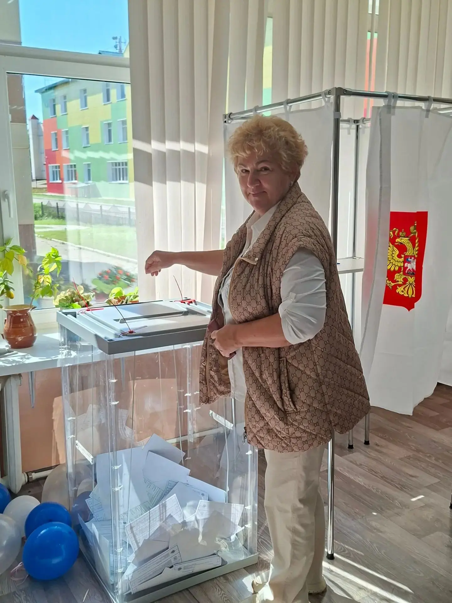 Сегодня в нашем районе  началось голосование за кандидатов в Государственную Думу Росси...