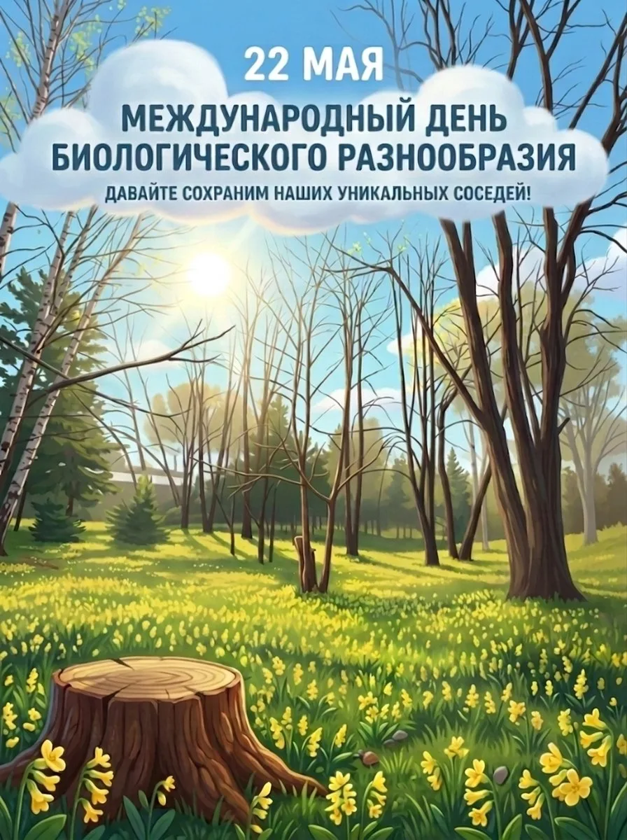 🌿 С Международным днём биологического разнообразия! 🌍