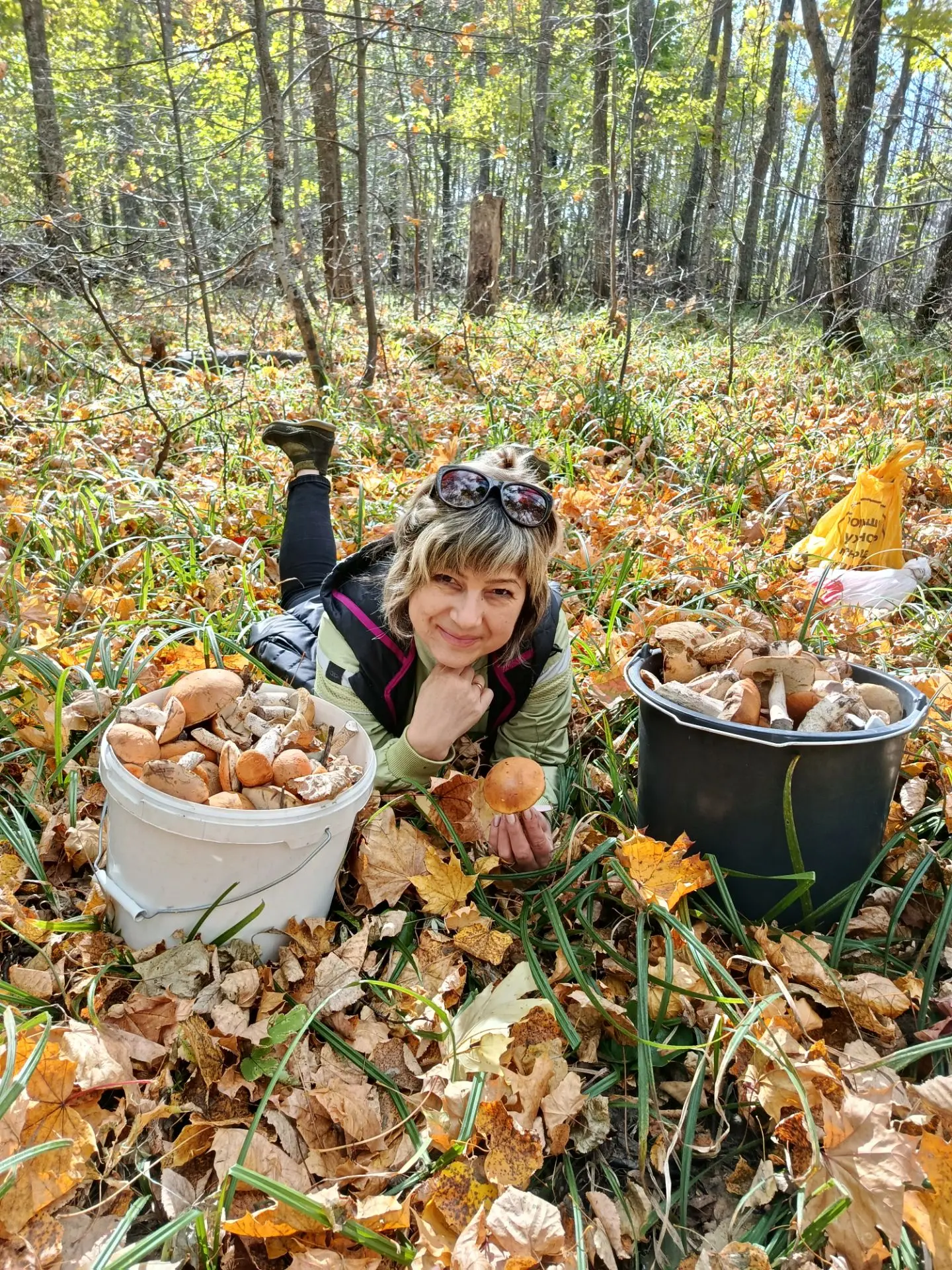 Когда вы в последний раз валялись в осенней листве?🍁🍂🍁