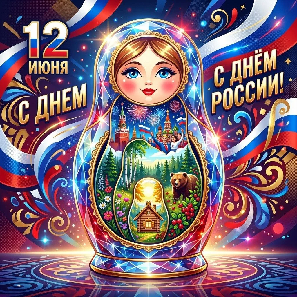 🇷🇺 С ДНЁМ РОССИИ, ДОРОГИЕ ДРУЗЬЯ! 🇷🇺12 июня — праздник, который объединяет миллионы сердец!
Сего