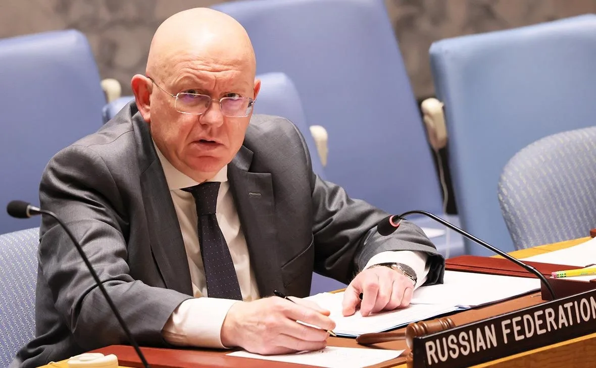 «России не нужна мобилизация», заявил журналистам постоянный представитель РФ при ООН В...