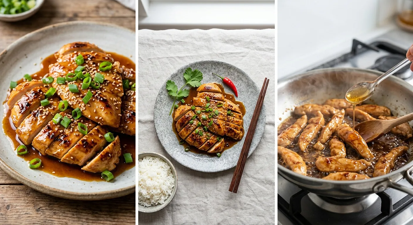 🍗  Куриное филе в соевом соусе