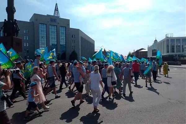 🪂 2 августа в Липецке пройдёт шествие десантников