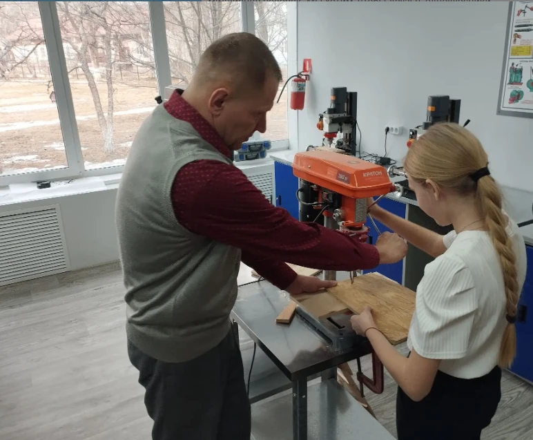 Кабинет технологии в МБОУ «Лицей» Дальнереченского городского округа, в котором  Каплун Сергей Алекс