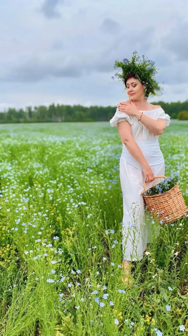 🌾 Русское лето в объективе: фотосессия с национальным колоритом!
