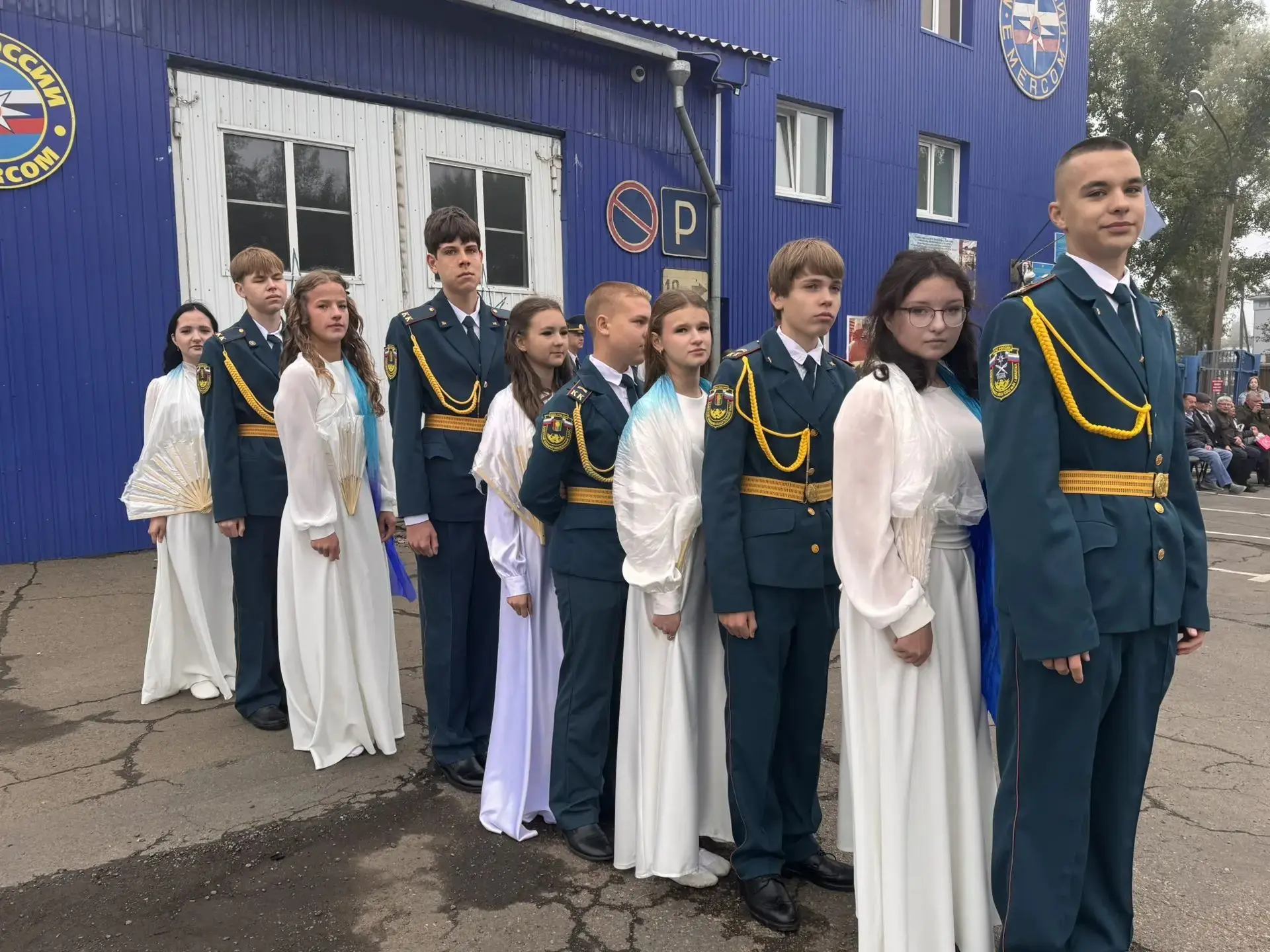 🎖 Кадетский вальс в честь юбилея пожарной охраны