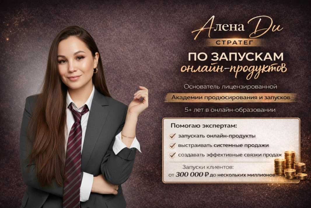 Привет, я Алена Ди.