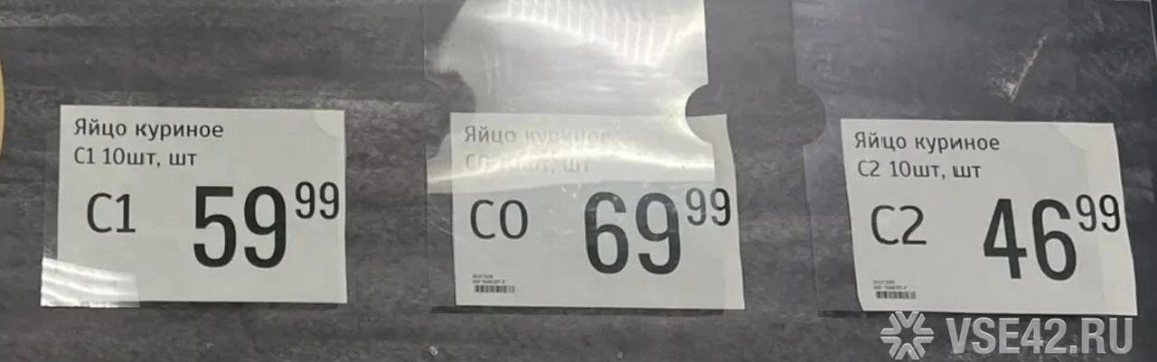 В Кемерове нашли необычно дешевые яйца.