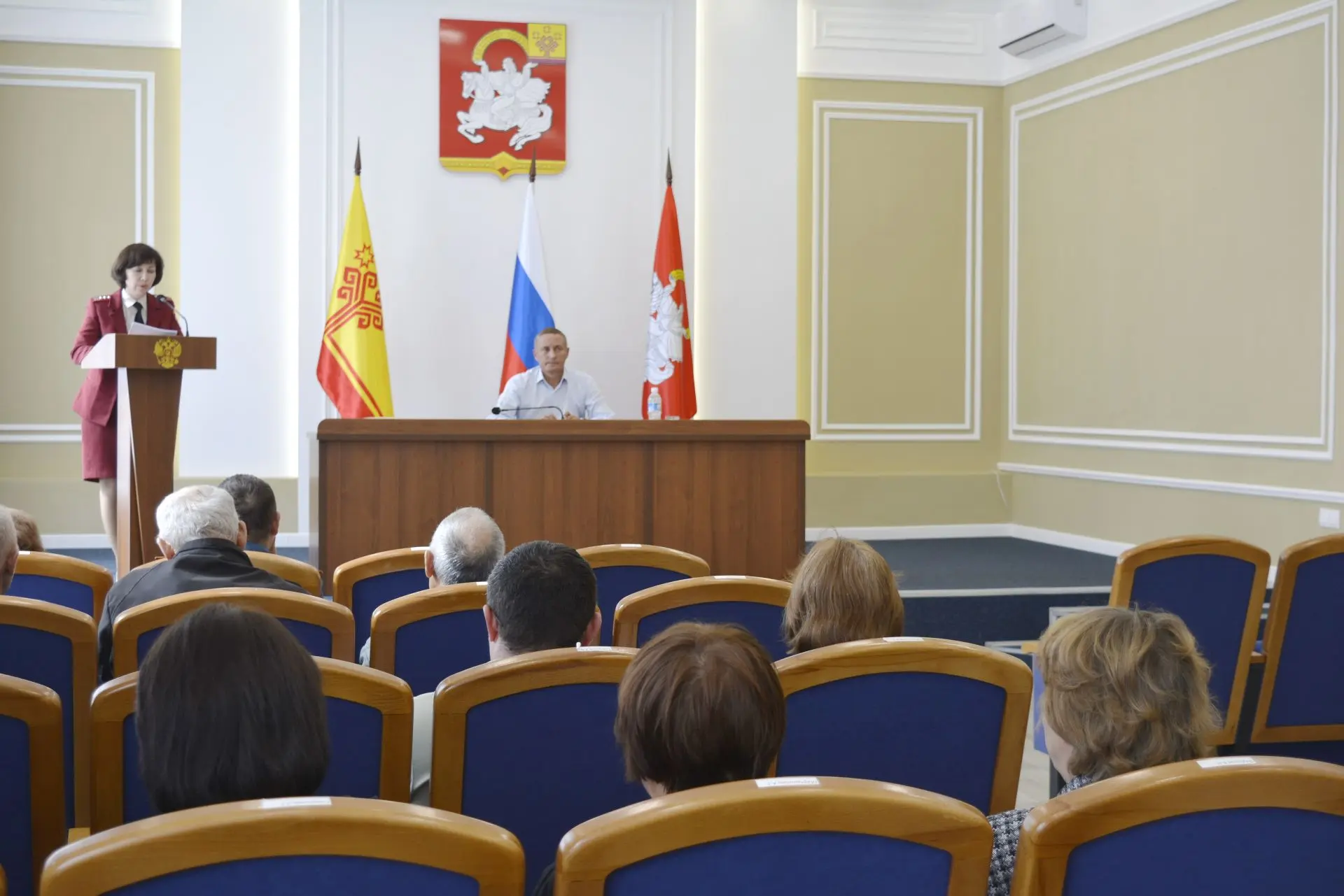 26 августа 2026 года прошло заседание Координационного совета в Яльчикском округе по ул...
