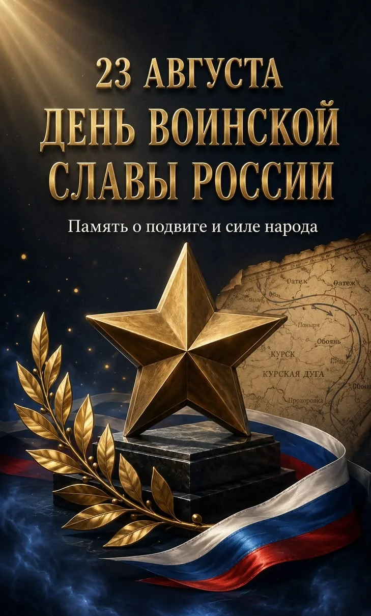 🇷🇺 23 августа — День воинской славы России! День разгрома немецко-фашистских войск в ...