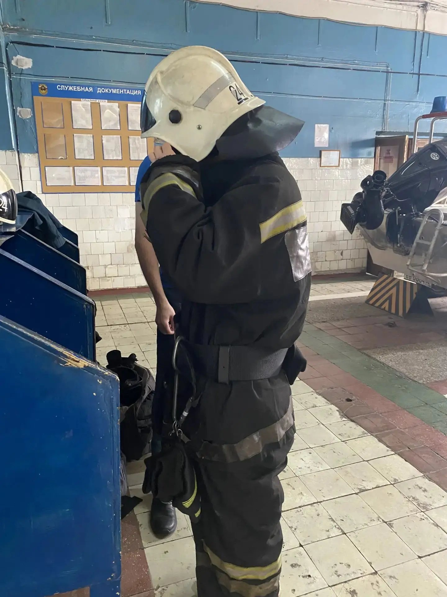 Сегодня мы побывали в пожарной части Сормовского  района. Хочется поблагодарить действующий состав п