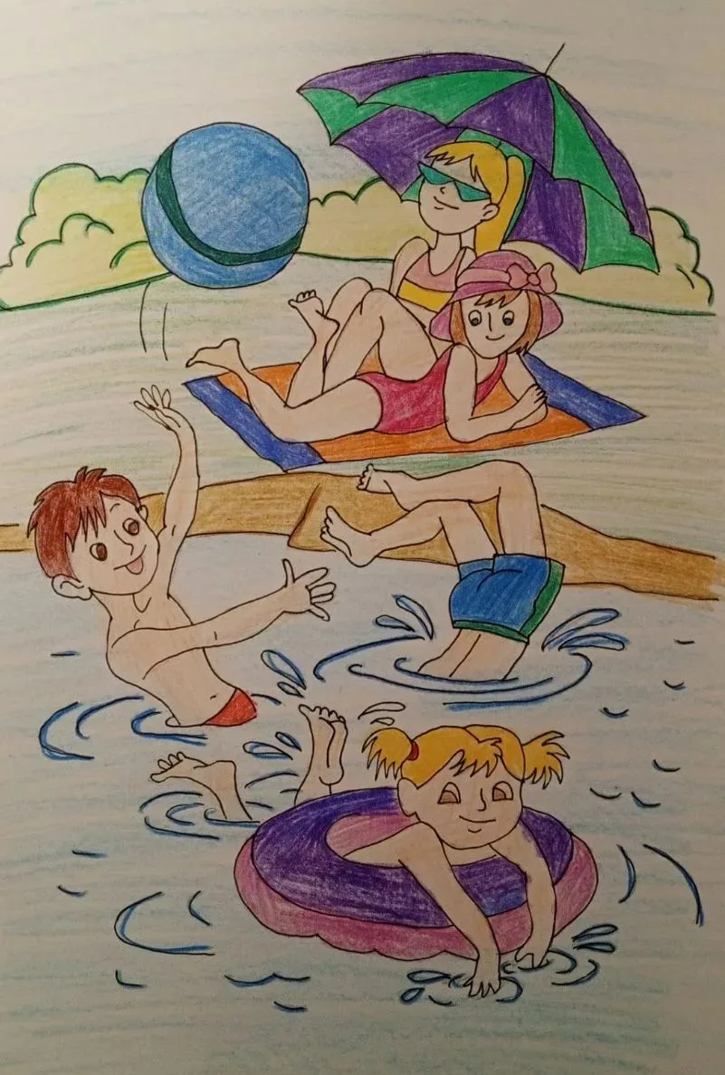 ✅🍃Конкурс рисунков «Отдых на природе» — это билет в большое приключение, которое начинается прямо з