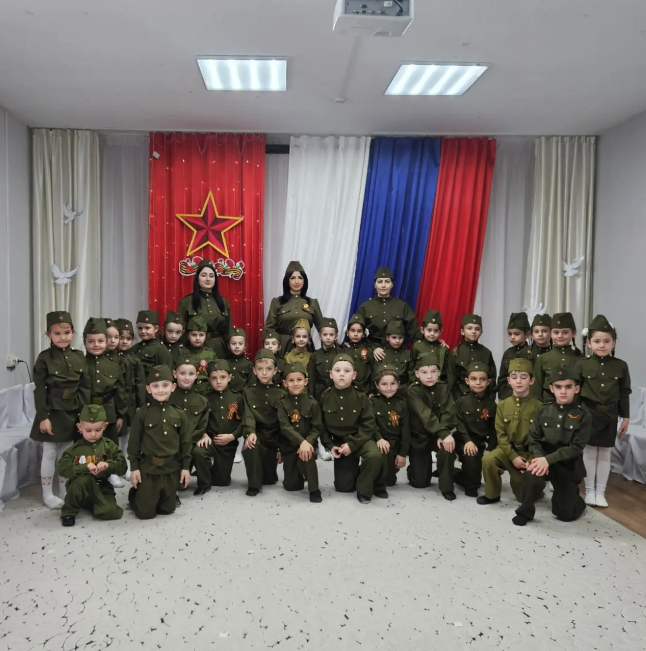 🌺 Праздничное мероприятие ко Дню Победы в нашем детском саду! 🌺