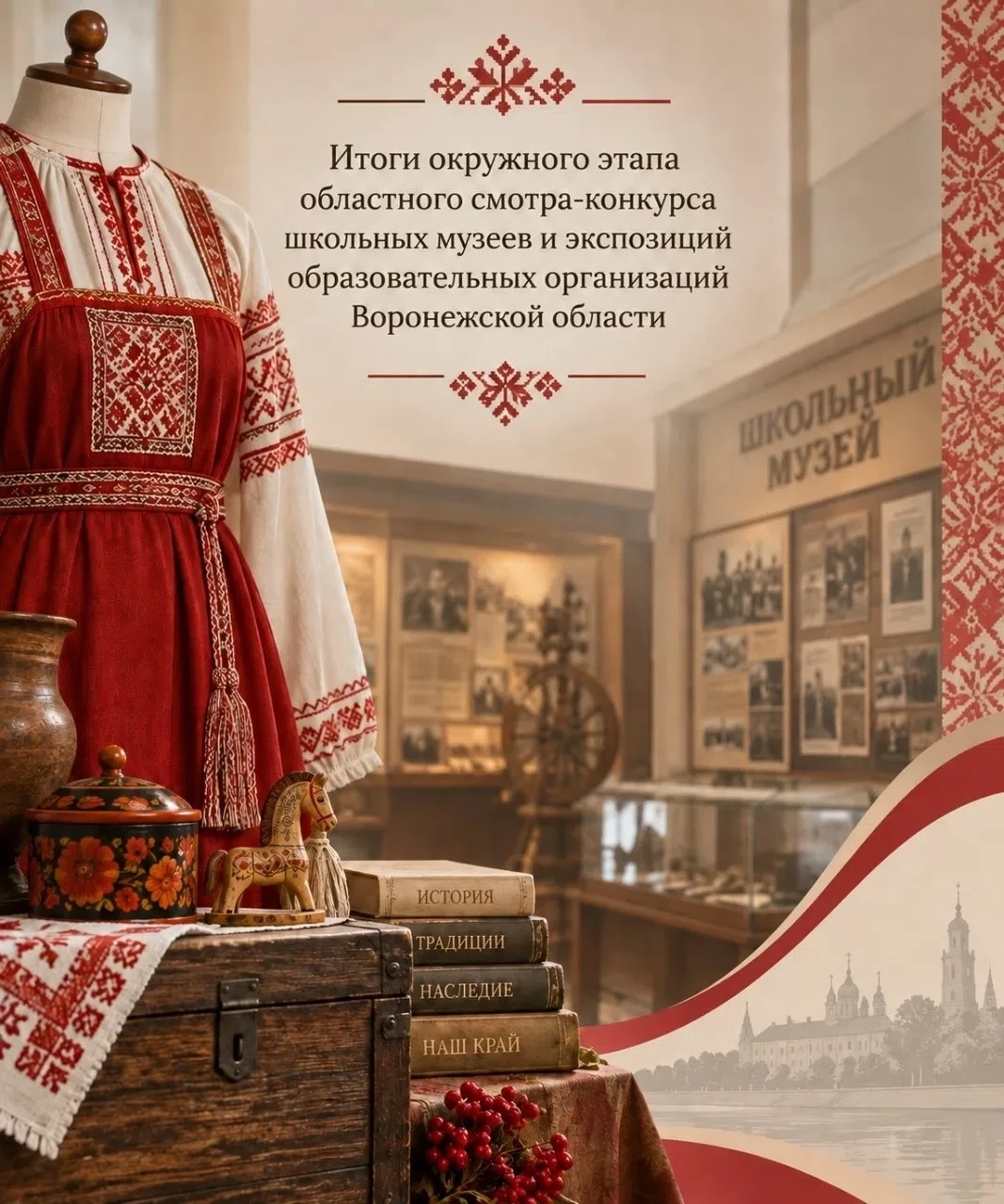 🎊Итоги окружного этапа областного смотра-конкурса школьных музеев и экспозиций образов...